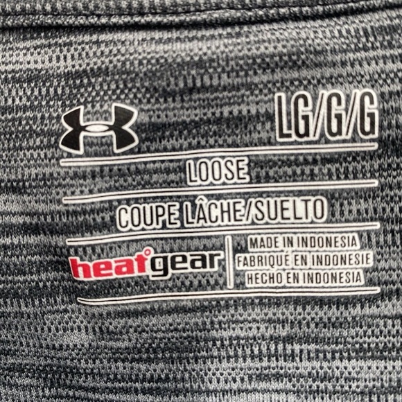 Under Armour | Women’s Large Grey Heat Gear Quarter Zip |‎ Pullover, Lightweight - Picture 5 of 5